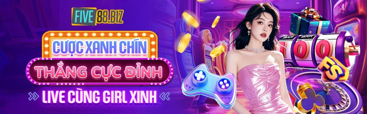 Giao diện máy Nổ Hũ VF55 với thông báo thắng lớn và tiền thưởng lấp lánh